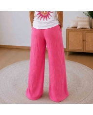 pantalon large femme bohème chic