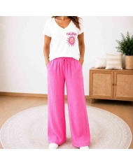 pantalon fluide femme avec poches