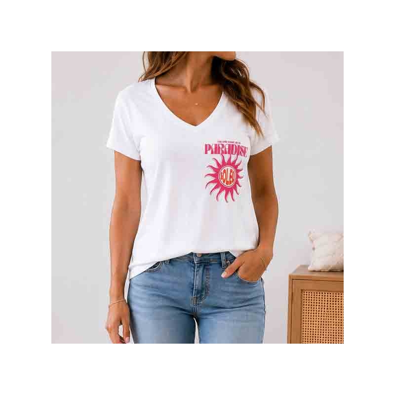 t shirt look vacances femme