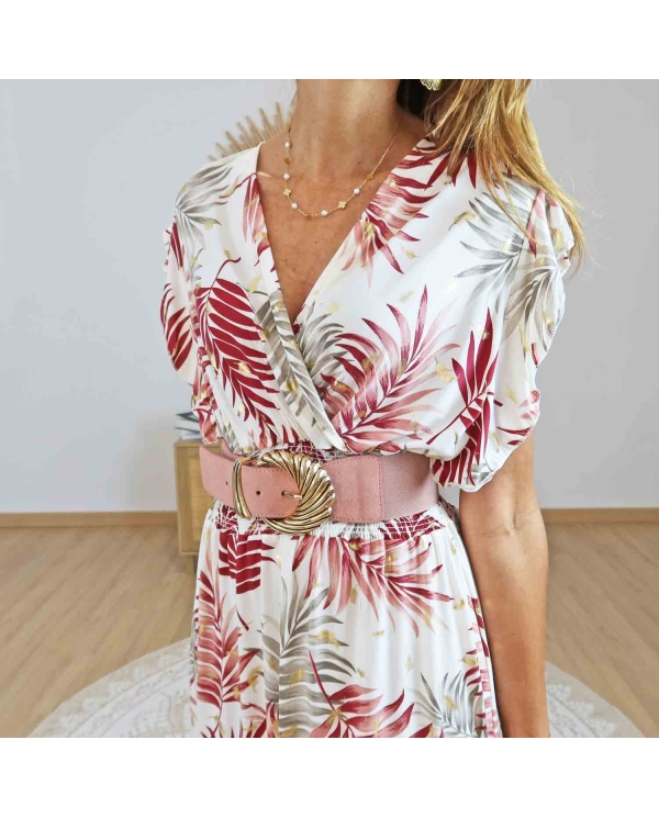 robe fluide été élégante femme