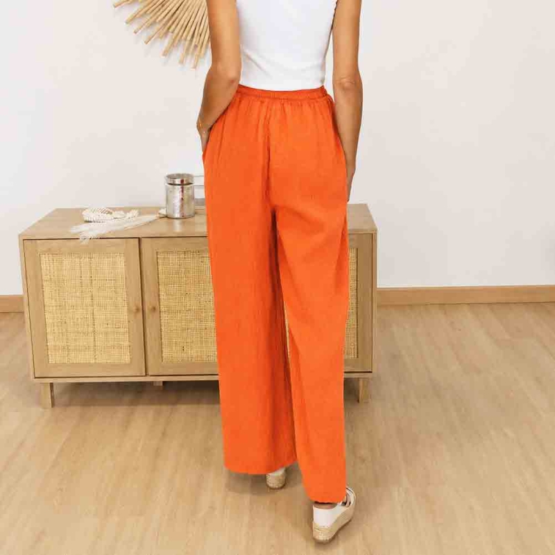 pantalon été fluide léger