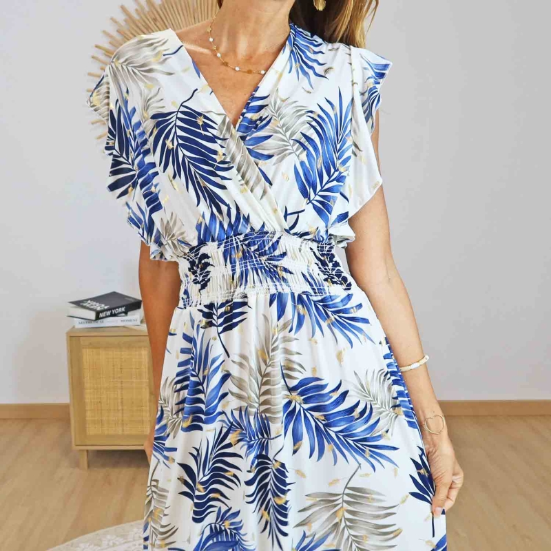 robe été sans repassage voyage