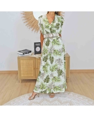 robe avec ceinture sacha look chic
