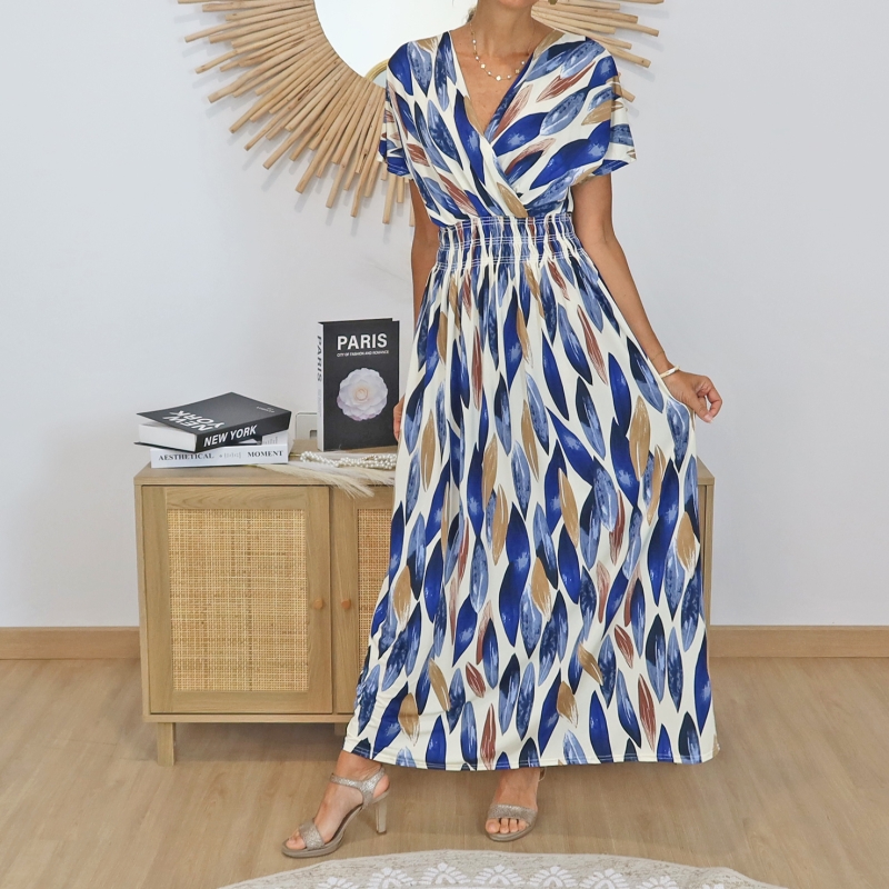 robe été look bohème chic