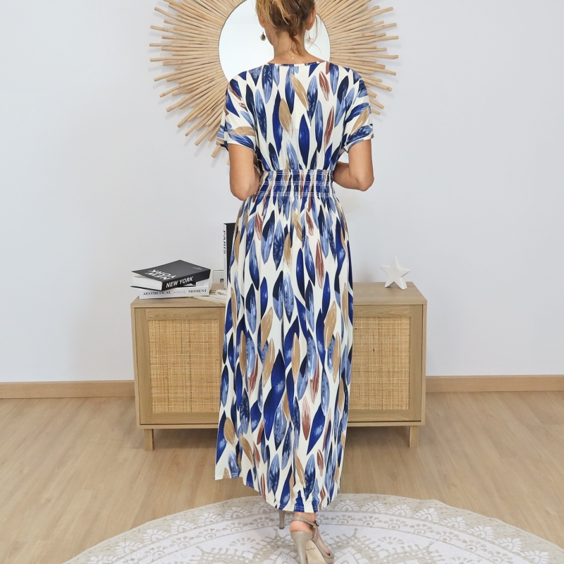 robe fluide élégante femme