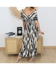 robe smockée silhouette