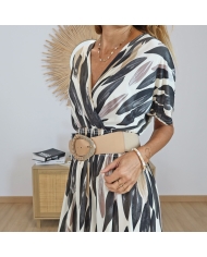 robe longue élégante femme