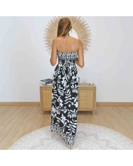 robe dos bustier femme