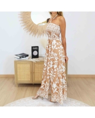 robe dos bustier femme