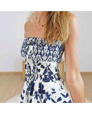 Robe bustier Maeva Marine