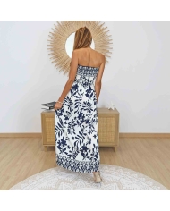 robe dos bustier femme