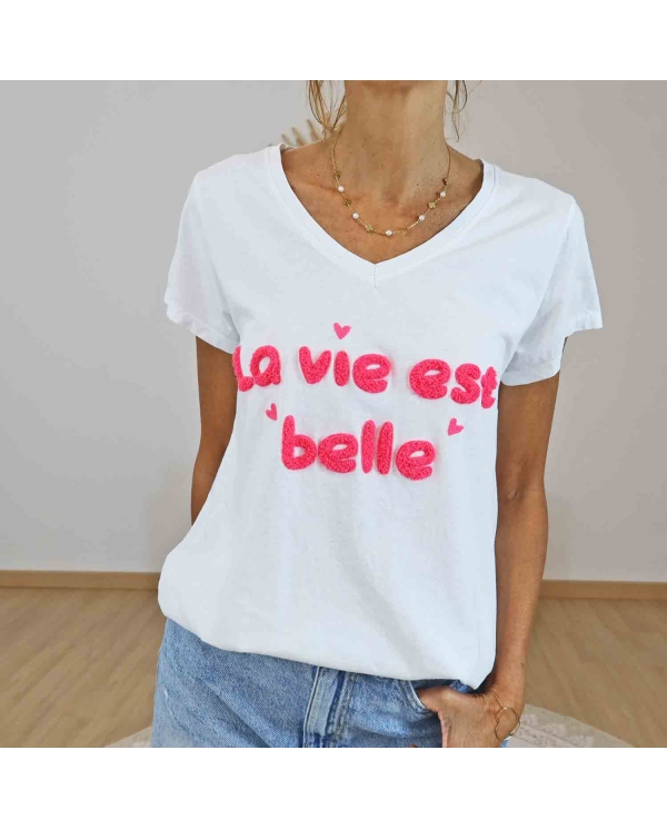 T-shirt oversize femme La Vie Est Belle