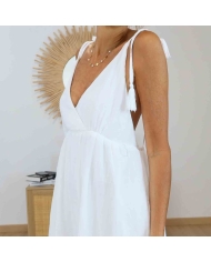 Robe longue fluide bohème chic