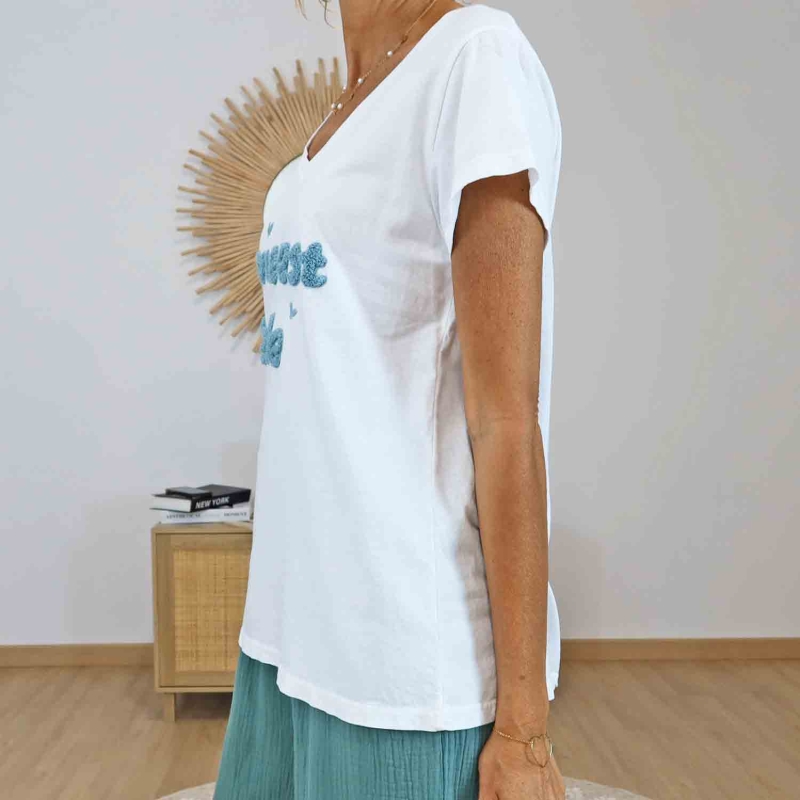 T-shirt été femme La Vie Est Belle