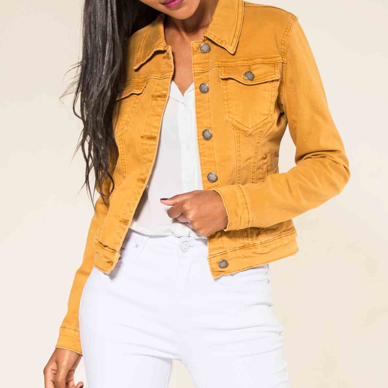 Veste Lyna Moutarde