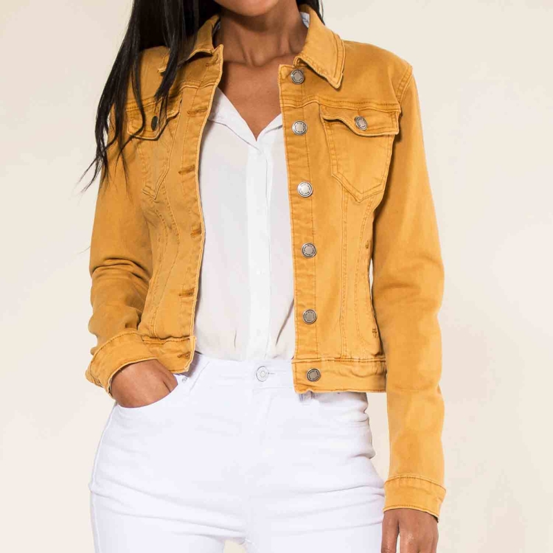 Veste Lyna Moutarde