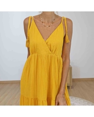 Robe bohème chic fluide été