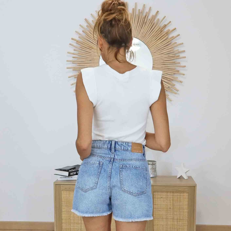 Short Tiffosi femme 100 coton