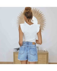 Short Tiffosi femme 100 coton