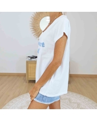 t-shirt fluide femme la vie est belle