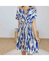 Robe extensible femme 34-46 – Tissu fluide et confortable été