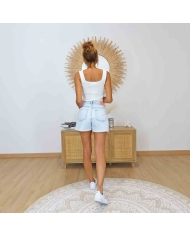 Short denim clair femme XS à XL – Mademoiselle Caprices