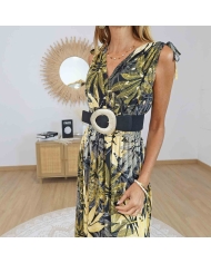 Robe Savannah associée à la ceinture Louna
