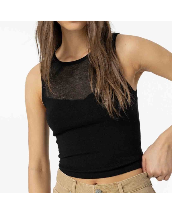 Top RHAEYNRA noir Tiffosi femme
