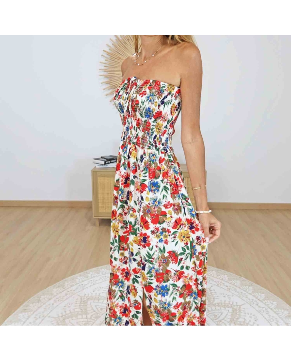 Robe bohème romantique femme