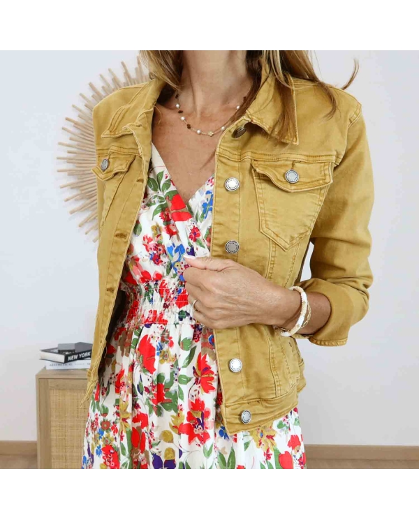 Veste Lyna Moutarde