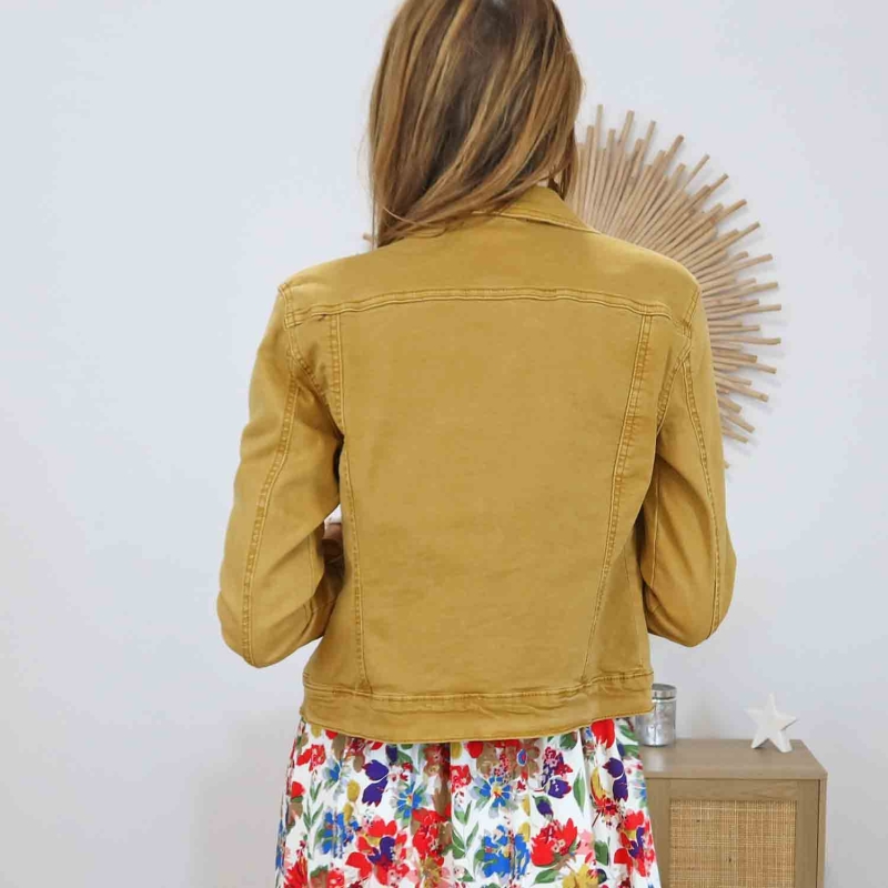 Veste Lyna Moutarde