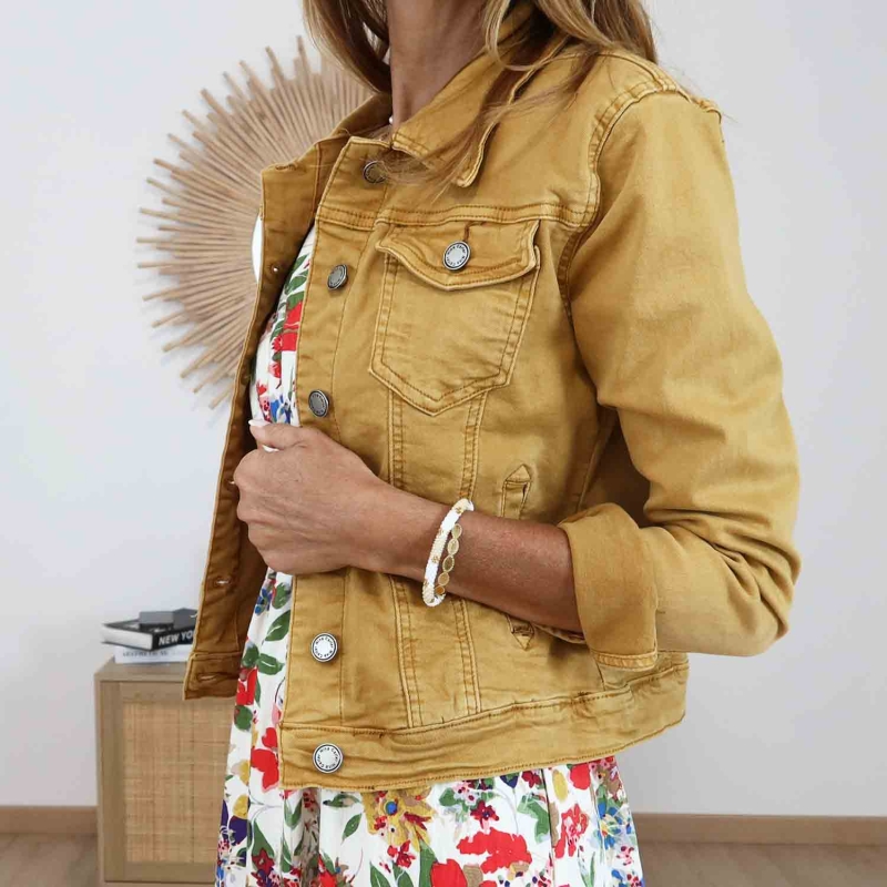 Veste Lyna Moutarde
