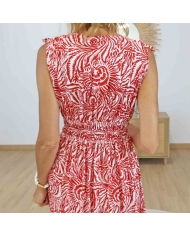 Robe magique Noélie portée par mannequin