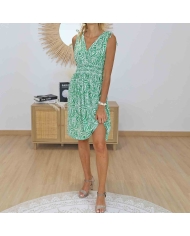 Robe Mademoiselle Caprices Noélie verte