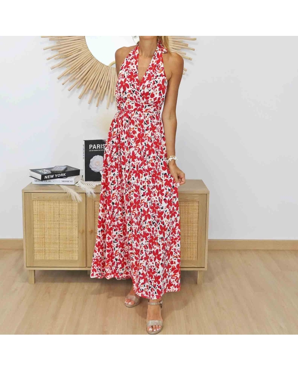 Robe fluide vacances femme