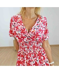 Robe Magique Cerise Courte