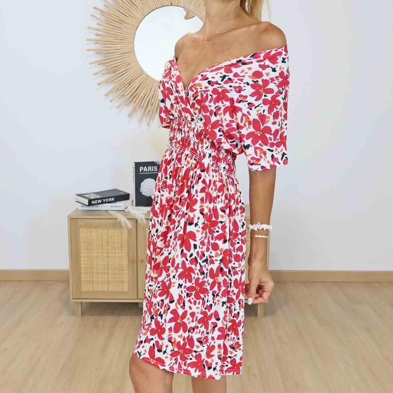 Robe été fluide femme