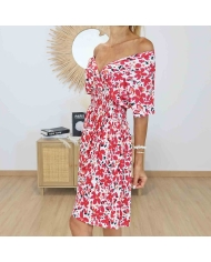 Robe été fluide femme