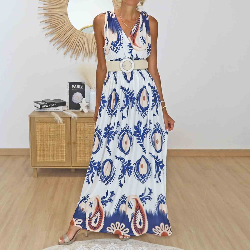 Robe magique femme décolleté V croisé