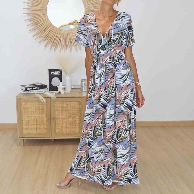 Robe magique Calypso Pastel Tropical femme