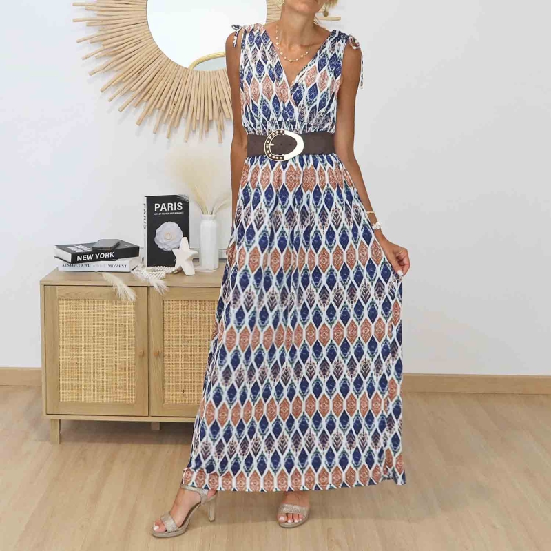 Robe longue bohème femme Naïa