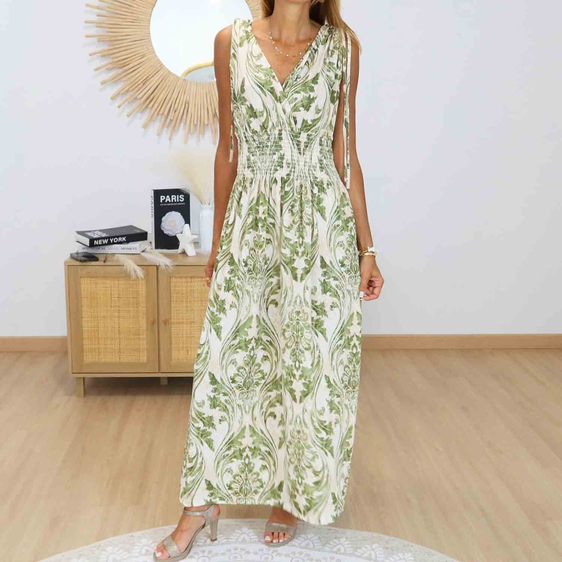 Robe Élora kaki taille unique du bon 36 au 46+