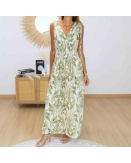 Robe Élora kaki taille unique du bon 36 au 46+