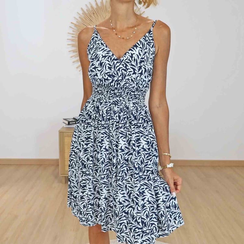 Robe Livia avec fines bretelles réglables