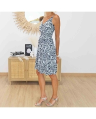 Robe d’été fluide taille unique du 34 au petit 40