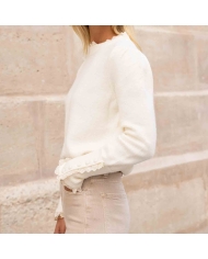 Pull Marinette écru